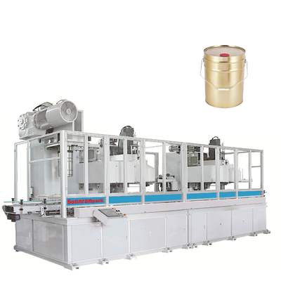 18L 30cpm Tin Can Making Machine For Pail Making cónica