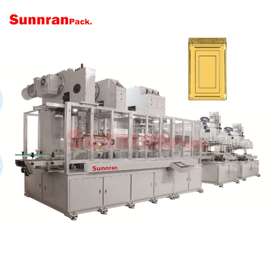 MÁQUINA PARA FABRICAR LATAS CUADRADAS CÓNICAS