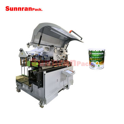 máquina de soldar para hacer latas de metal