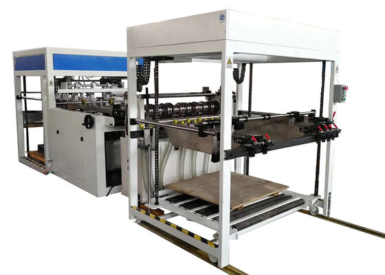 Máquina de corte automática de una sola estación para cuerpo de lata cortando en blanco