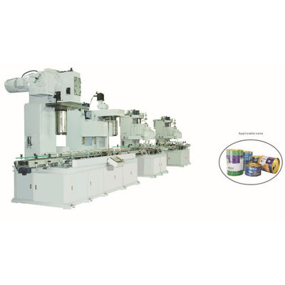 Línea de fabricación de tambores totalmente automática para latas redondas de uso general con capacidad de 30/35 /min