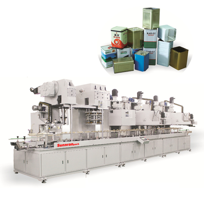 El cuadrado Máquina para fabricar latas 45CPM para 18L 380m m puede marca de Sunnran