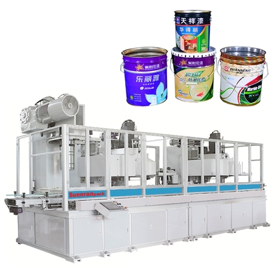 Tin Can Making Machine For químico Pail Producing