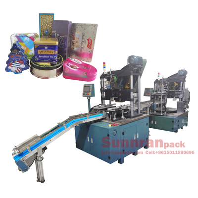 Máquina para fabricar cajas de hojalata For decorativo 200m m puede certificado del CE 40CPM