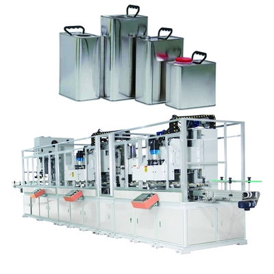 El aceite rectangular puede haciendo la máquina, aceite Tin Manufacturing Machine 40CPM 3P